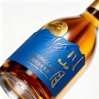 Étiquettes en papier adhésif personnalisées pour bouteilles de vin, emballage haut de gamme, autocollants dorés laser UV en relief, étiquettes personnalisées en rouleau