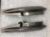 Pour BMW G82 G83 M4 2020-2026 Ailerons latéraux inférieurs de pare-chocs arrière en carbone sec style OEM 51128076449 51128076450