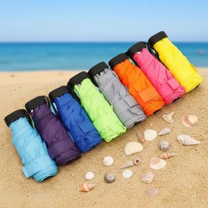 Parapluies de Voyage de Poche en Gros, Haute Qualité, Pliables, Anti-Pluie et Anti-Soleil, Mini Parapluies Capsule Personnalisés à 5 Plis avec Logo - Product Image 3