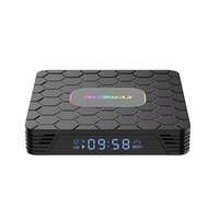 R69 MAX Smart TV Box, Chip RK3528, Sistema Operativo Android 14, Memoria de 4GB+32GB, WiFi de Doble Banda, Reproductor Multimedia de Streaming 4K IPTV NF OTT
