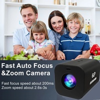 ELP 12X Motorlu Zoom 4K Web Kamerası, Uzaktan Kumandalı, Manuel Otomatik Odaklama, HD MI USB 3 1080P 60FPS Canlı Yayın Video USB Kamera