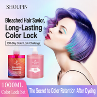 Lotion Penyelamat Rambut Terpucat 1000ml Tanpa Merusak, Tahan Lama, Warna Lebih Kaya & Lebih Penuh untuk Rambut Diwarnai, Pengunci Warna, Rambut Keriting