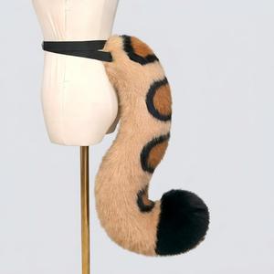 Cola <span class=keywords><strong>de</strong></span> <span class=keywords><strong>Leopardo</strong></span> Peluda, Cola <span class=keywords><strong>de</strong></span> <span class=keywords><strong>Leopardo</strong></span> <span class=keywords><strong>de</strong></span> <span class=keywords><strong>las</strong></span> <span class=keywords><strong>Nieves</strong></span> para <span class=keywords><strong>Disfraz</strong></span> <span class=keywords><strong>de</strong></span> Fursuit con Correa Ajustable, Linda Cola <span class=keywords><strong>de</strong></span> Animal para <span class=keywords><strong>Disfraz</strong></span> <span class=keywords><strong>de</strong></span> Furry - Product Image 1