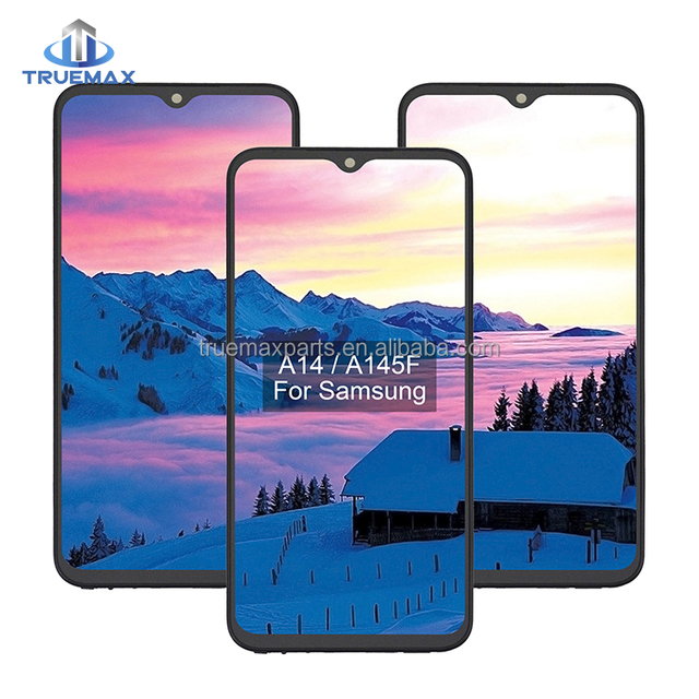 LCD Assembly With Frame for Samsung Galaxy A14 Replacement Screen Ekran Pantalla Tela Ecran Display Digitizer Complete A145