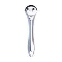 Usine Offre Spéciale sourire visage hygiène buccale langue revêtement brosse de nettoyage en gros grattoir à langue en acier inoxydable