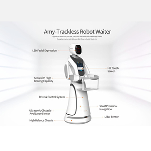 CSJBOT — <span class=keywords><strong>Robot</strong></span> de Service Commercial Intelligent, adapté aux aliments de Restaurant, livraison automatique, sans Contact - Product Image 3