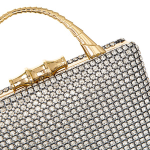 2024 Luxury Custom Clutch Purse Pu Boxy Pearl Rhinestone Vintage <strong>Bride</strong> Evening <strong>Bag</strong> Ladies Diamonds Clutch <strong>Bag</strong> <strong>for</strong> Women - Product Image 6
