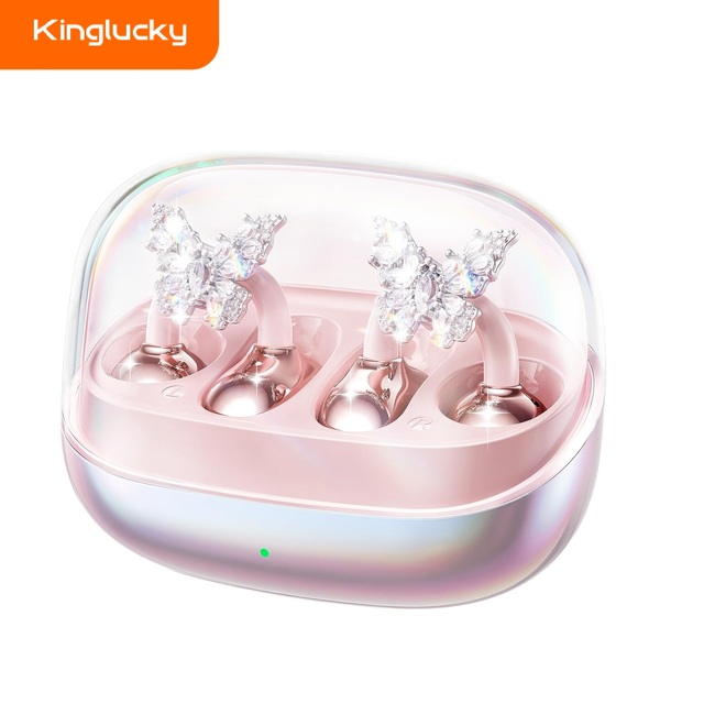 Jewelry Design Open Ear  Earbuds Wireless Clip-on Earphones for Fashion  Women OEM Manufacturer Modle I121pro