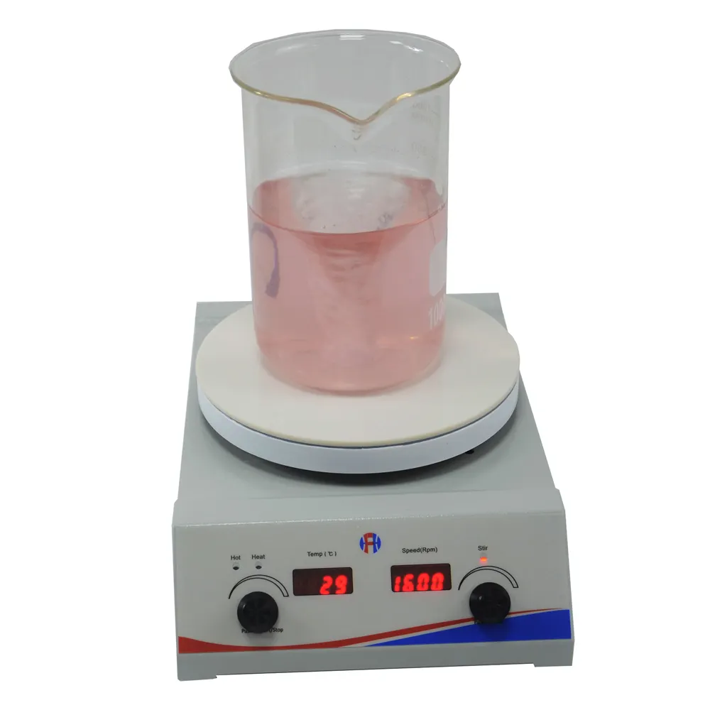 Round Ceramic Hot Plate Stirrer HSHC-178R Lab Magnetic Stirrer Hotplate for Laboratory medical mixer