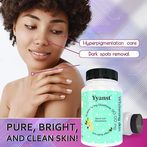 แคปซูลกลูตาไธโอนเพื่อผิวขาวสำหรับผู้ใหญ่รองรับการหมองคล้ำและรอยดำที่ซีดจาง - Product Image 4