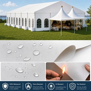 Carpa de Aluminio para Exteriores, Carpa Grande para Fiestas, Bodas, Eventos Comerciales, Estructura de Carpa con Vidrio - Product Image 5