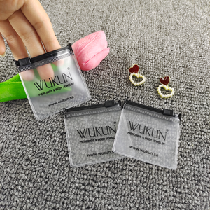 Custom Logo Zipper Jewelry <b>Bags</b>, Portable Storage <b>Bags</b> for Accessories - Product Image 5