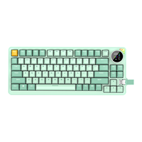 Clavier de jeu mécanique MT810 avec écran et bouton, sans fil tri-mode, clavier Gasket à échange à chaud, rétroéclairage RGB [Logo OEM]