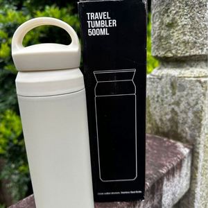 2026 New Thermal Tumbler 500ml Stainless Steel Vacuum Insulated With <b>Lid</b> Portable Office Travel Mug - Product Image 5