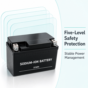Batteria agli Ioni di <span class=keywords><strong>Sodio</strong></span> 12V Ricaricabile a Ciclo Profondo, Pacco Batteria <span class=keywords><strong>al</strong></span> <span class=keywords><strong>Sodio</strong></span> Senza Manutenzione per Accumulo di Energia Solare, UPS, ESS in <span class=keywords><strong>Vendita</strong></span> - Product Image 3