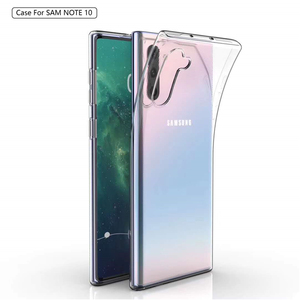 2019 Ultra Super Delgado Cryster clara suave TPU de teléfono caso 10 Plus cubierta para Samsung Galaxy Nota 10 caso - Product Image 4