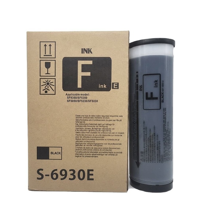 Original Quality F Ink S-6930E RISOs SF5130 SF5030 SF 5230 5330 5350 9350 SF533 939 635 F Type Duplicator Ink
