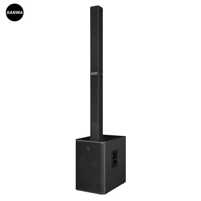EVOX V15 15" PROFESSIONAL Active THREE-WAY COLUMN SYSTEM PORTABLE 3500W Class-D Amplifier Built-In DSP Column speaker