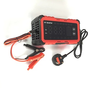 เครื่องชาร์จแบตเตอรี่รถยนต์และมอเตอร์ไซค์อัจฉริยะ 12V 16A 24V 8A สำหรับแบตเตอรี่ลิเธียม LiFePO4 AGM GEL ตะกั่วกรด พร้อมอะแดปเตอร์สำหรับรถยนต์ - Product Image 5