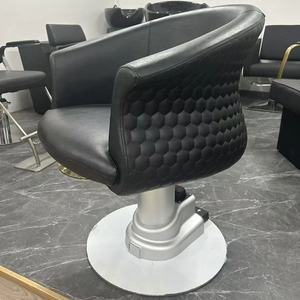 Silla de barbero eléctrica con elevación, mobiliario de salón, equipo eléctrico de masaje y peluquería, silla de estilismo para barbería - Product Image 2