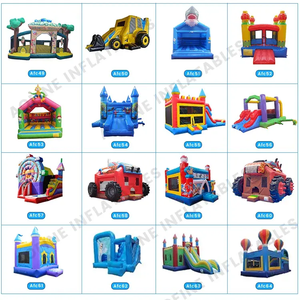 Blackpanther Blow Up Castle Tan rebotando 1 pieza Casa de rebote inflable Black Panther - Product Image 5