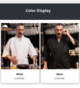 Uniforme de <span class=keywords><strong>chef</strong></span> japonais, vêtements de travail pour restaurant Izakaya Sushi, kimono de serveur, vêtements de <span class=keywords><strong>cuisine</strong></span> japonaise de style coréen - Product Image 5