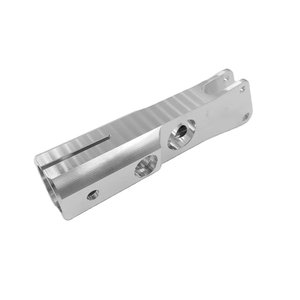 Custom 5 Axis CNC Milled Step Aluminum Slotted Adjustment Lever Automation Equipment Mount Bracket Parts - Product Image 2