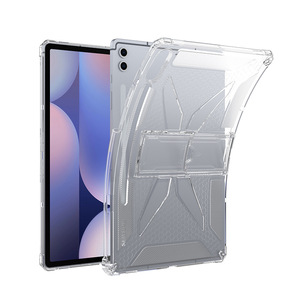 เคสใสสำหรับ Samsung Galaxy Tab S10 <span class=keywords><strong>FE</strong></span> + ที่ใส่ปากกา <span class=keywords><strong>S7</strong></span> S8 S9ขาตั้งน้ำหนักเบาฝาครอบป้องกันการกระแทก TPU นิ่ม - Product Image 6