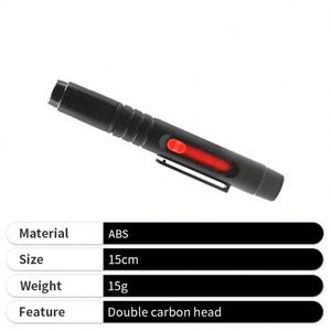 Práctico Lápiz Limpiador de Lentes Profesional con Cabezal de Cepillo Retráctil, Fácil de Transportar - Product Image 2