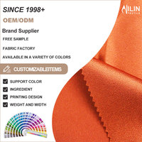 100% Polyester Mittelschweres Garn-gefärbtes Satin-Gewebe 58/60 Zoll Breite Wasserabweisend & Umweltfreundlich für Hemden Kleider Mäntel