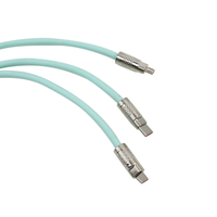 Cable de alimentación USB universal Cable 3 en 1 Cable DE DATOS DE cargador rápido para teléfono Micro USB tipo C