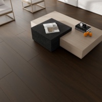 Plancher stratifié HDF de haute qualité, couleur foncée, grade AC4, 7 mm, résistant à l'usure, clic moderne, pour bureaux haut de gamme et résidences