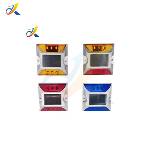 Marqueur routier <span class=keywords><strong>solaire</strong></span> LED réfléchissant en aluminium <span class=keywords><strong>de</strong></span> haute <span class=keywords><strong>qualité</strong></span> pour allée, type œil <span class=keywords><strong>de</strong></span> chat - Product Image 2