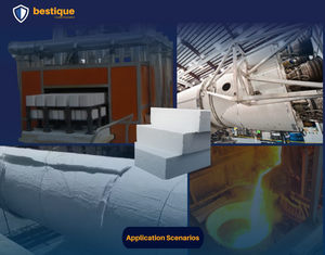 Panneaux en fibres céramiques d'alumine à 99 % de 50 mm pour haute température, <span class=keywords><strong>prix</strong></span> d'usine, matériaux d'isolation, fabricant - Product Image 5