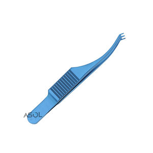 เครื่องมือผ่าตัดตาพร้อมฟันคีมเย็บกระจกตายาว75มม. - Product Image 4