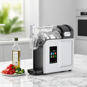 Pembuat Dessert Beku Prancis Rumahan Berkualitas Tinggi dari Baja Anti Karat Elektrik OEM Teknologi Pembekuan Cepat Otomatis untuk Penggunaan Rumah Tangga 2 L - Product Image 2