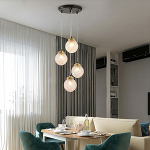 <span class=keywords><strong>Lampadario</strong></span> Nordic restaurant bar personalità soggiorno <span class=keywords><strong>camera</strong></span> <span class=keywords><strong>da</strong></span> <span class=keywords><strong>letto</strong></span> decorazione corridoio <span class=keywords><strong>lampadario</strong></span> a sfera di vetro - Product Image 3