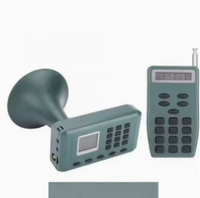 Appel d'oiseaux sans fil extérieur avec télécommande, amplificateur de chant d'oiseaux (lecteur MP3)