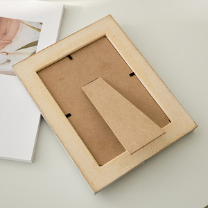 <span class=keywords><strong>Magnifique</strong></span> cadre <span class=keywords><strong>photo</strong></span> rectangulaire en bois MDF durable, style européen, écologique, taille et couleur personnalisables, à poser ou à accrocher, décoratif - Product Image 5