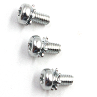 # 6-32 # 4-40 # 8-32 # Vis SEMS à tête cylindrique Torx en acier inoxydable et acier au carbone 10-24 1/4-20 10.9/12.9 avec rondelle de blocage à dents externes