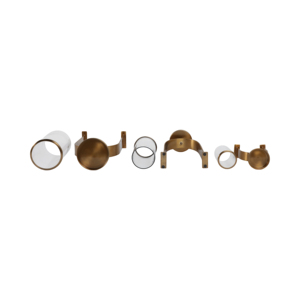 Portacandele in vetro con base ad arco, candelabro a pilastro per decorazioni da mensola, tavolino da caffè e camera da letto - Product Image 6
