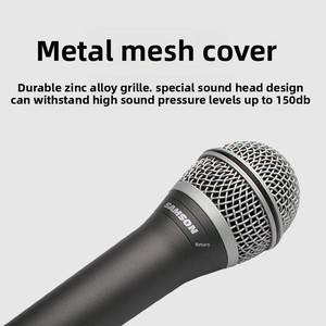 Set de Micrófono Dinámico Americano para Q7 con XLR y Tarjeta de Sonido con Cable para Transmisión en Vivo, Canto y Grabación - Product Image 4