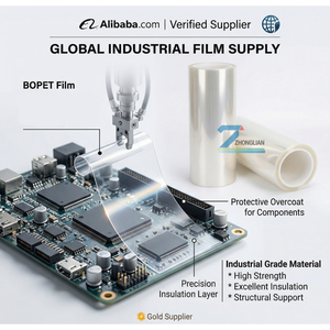 Film transparent BOPET 50μm - Avec les fonctions de protection et de libération, applications dans <span class=keywords><strong>l</strong></span>'électronique, <span class=keywords><strong>l</strong></span>'automobile, la découpe. - Product Image 3