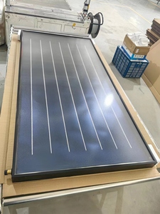 Chauffe-eau <span class=keywords><strong>solaire</strong></span> à panneaux plats pressurisé personnalisé, économique et très vendu, pour usage extérieur, hôtel, garage, maison, capacité de 100 L, garantie 5 ans - Product Image 5
