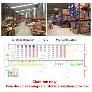 Ağır Hizmet Tipi Civatasız Fabrika Depo Raf Sistemi Paslanmaz Çok Katlı Raflar Ayarlanabilir Kullanışlı Depolama Sistemi - Product Image 5