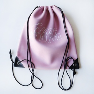 Sacs à dos et pochettes en toile <span class=keywords><strong>de</strong></span> coton <span class=keywords><strong>de</strong></span> haute qualité avec cordon <span class=keywords><strong>de</strong></span> serrage pour serviettes <span class=keywords><strong>de</strong></span> plage - Product Image 6