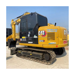 7Ton Original usado Caterpillar excavadora Cat307E 307 307E2 precio barato pequeña excavadora excavadoras Cat 307E máquina sobre orugas para la venta - Product Image 3