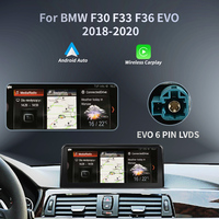 Lecteur multimédia automobile 10,25 pouces Android Auto, autoradio multimédia pour BMW F30 F33 F34 F36 2018-2020 EVO