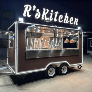Remolque Rápido Personalizado, Contenedor de Cocina Móvil Popular, Furgonetas de Hot Dogs, Camión de Comida con Ventana de Servicio Comercial - Product Image 5