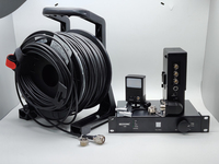 Convertisseur multiplexeur fibre optique pour caméra TV vers camion OB en EFP, prend en charge Tally, télécommande, PGM
